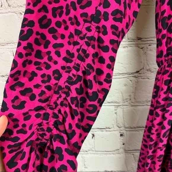 ZADIG & voltaire reveal leopard print mini dress size XS - Picture 9 of 13